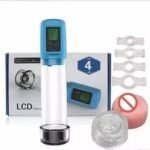 LCD Vacuum Pump – Rechargeable Smart Suction Device for Men - Image 2