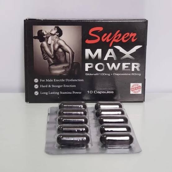 Super Max Power 10 Capsules Super Max Power 10 Capsules – Boost Strength, Stamina & Confidence - Image 1