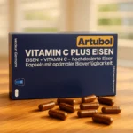 Artubol Vitamin C Plus Eisen – Iron & Vitamin C Formula (90 Capsules)