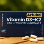 Artubol Vitamin D3-K2 – High Strength Bone & Immune Support (90 Capsules)